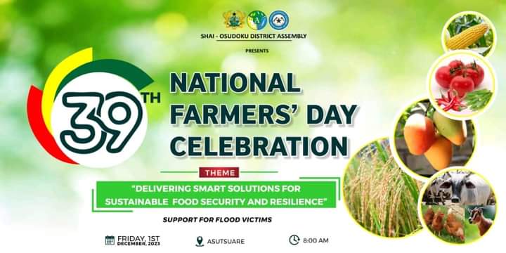 SHAI-OSUDOKU DISTRICT ASSEMBLY PROCURES FARMING EQUIPMENT AND INPUTS TO PROP UP FARMING COMMUNITIES VICTIMIZED BY RECENT AKOSOMBO DAM SPILLAGE.