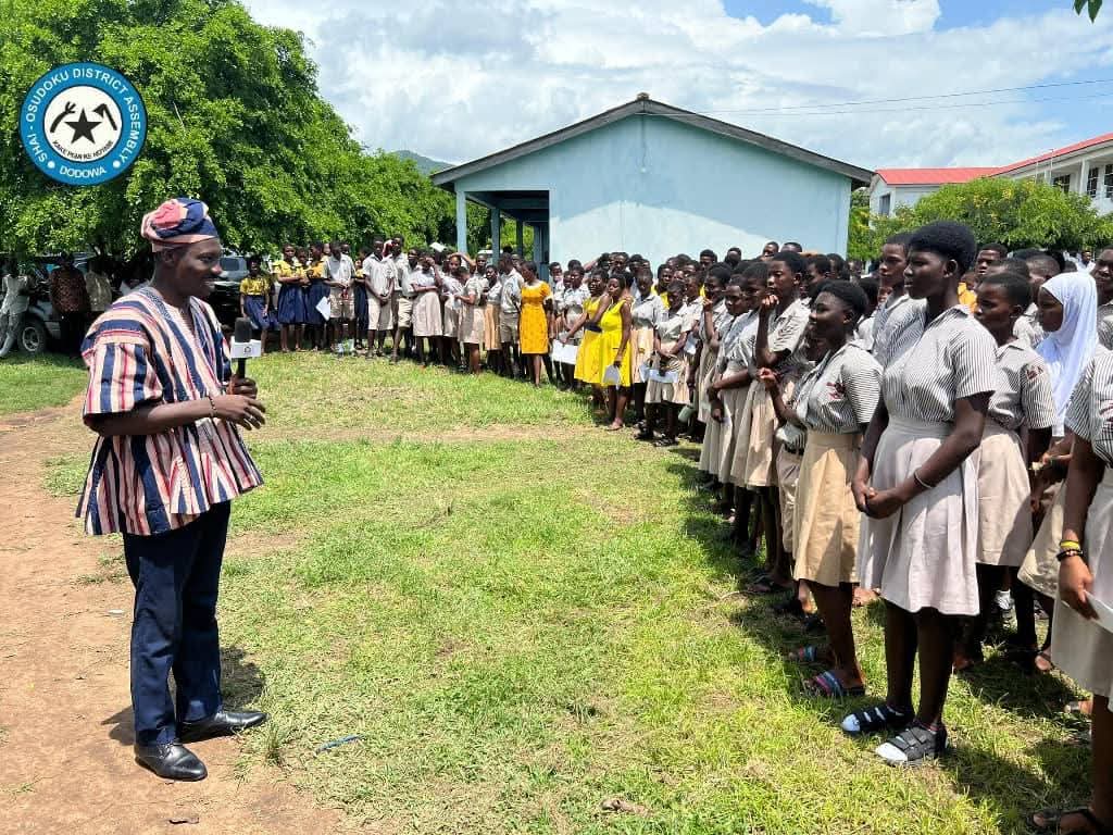 STAKEHOLDERS IN EDUCATION MONITOR CONDUCT OF BECE ON FIRST DAY IN SHAI-OSUDOKU DISTRICT.