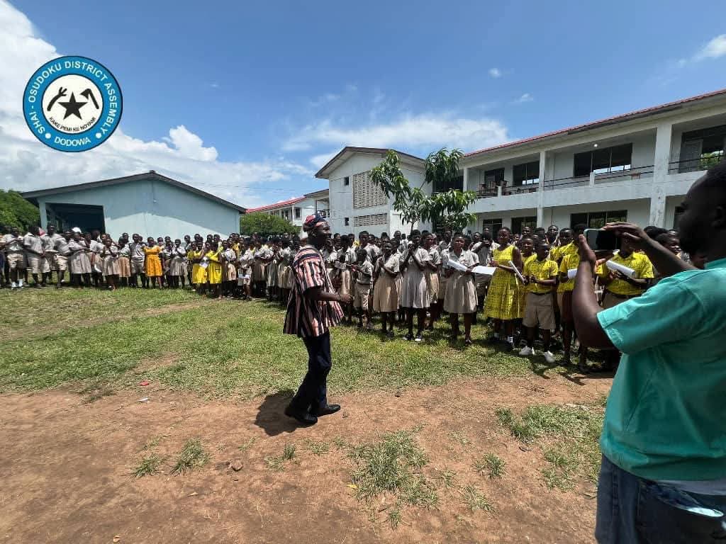 STAKEHOLDERS IN EDUCATION MONITOR CONDUCT OF BECE ON FIRST DAY IN SHAI-OSUDOKU DISTRICT.