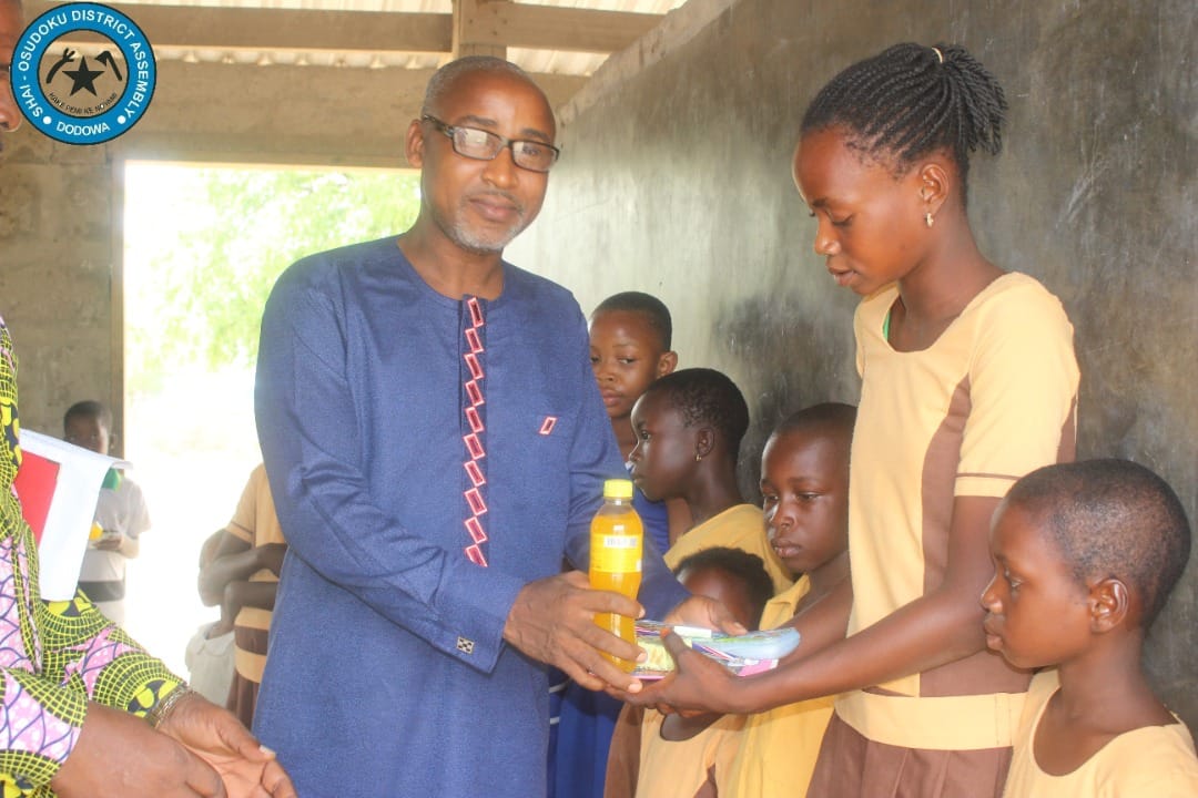 SHAI-OSUDOKU DISTRICT ASSEMBLY HOLDS MY FIRST DAY AT SCHOOL FOR THE YEAR 2023.