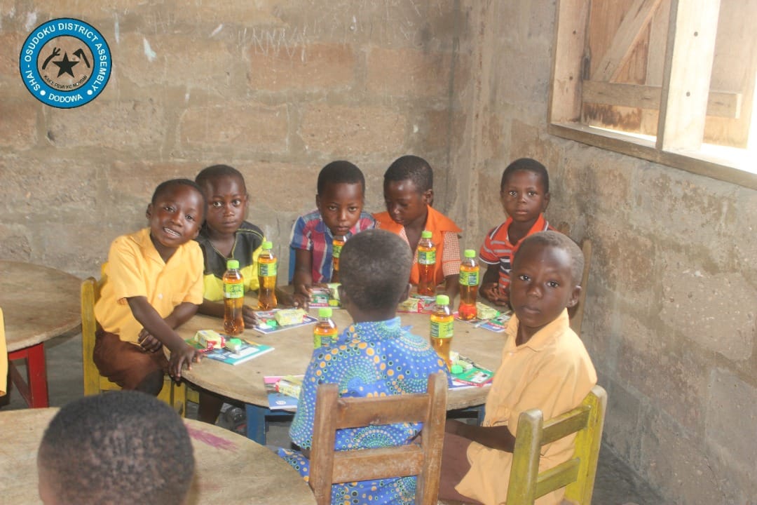 SHAI-OSUDOKU DISTRICT ASSEMBLY HOLDS MY FIRST DAY AT SCHOOL FOR THE YEAR 2023.