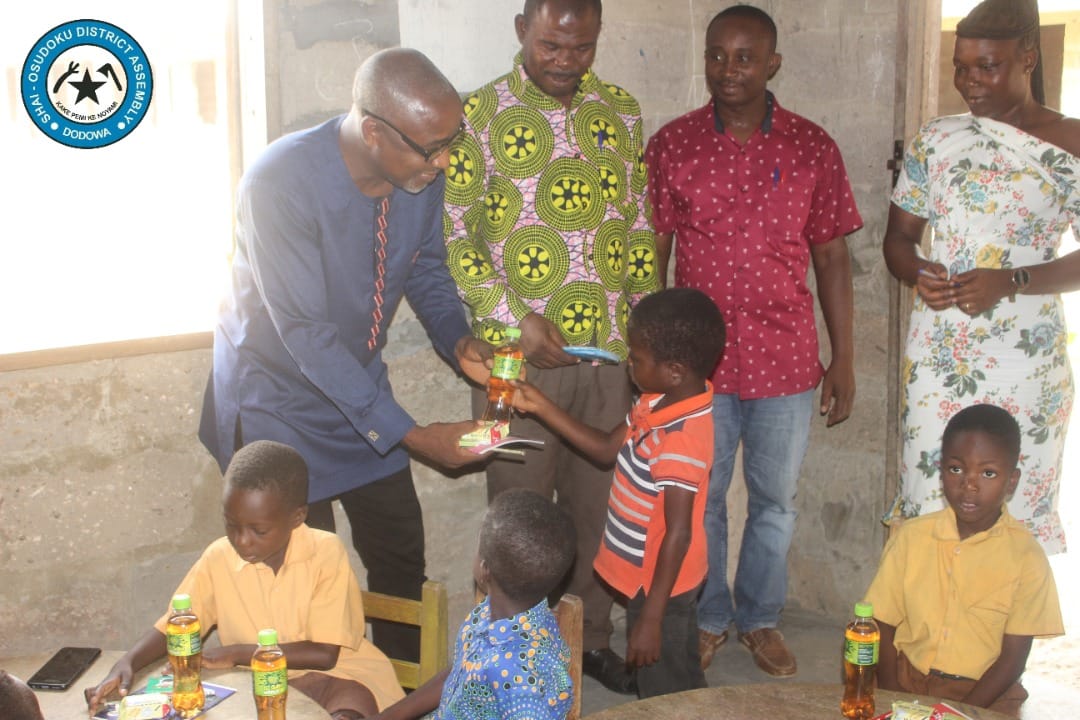SHAI-OSUDOKU DISTRICT ASSEMBLY HOLDS MY FIRST DAY AT SCHOOL FOR THE YEAR 2023.