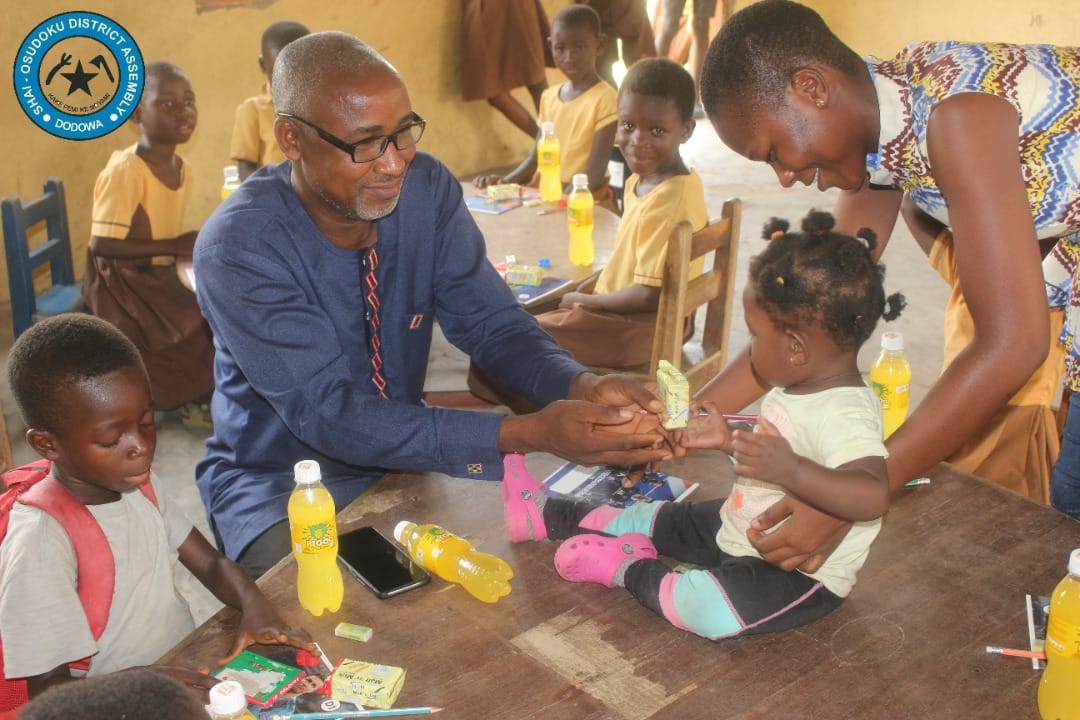 SHAI-OSUDOKU DISTRICT ASSEMBLY HOLDS MY FIRST DAY AT SCHOOL FOR THE YEAR 2023.