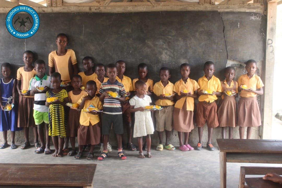 SHAI-OSUDOKU DISTRICT ASSEMBLY HOLDS MY FIRST DAY AT SCHOOL FOR THE YEAR 2023.