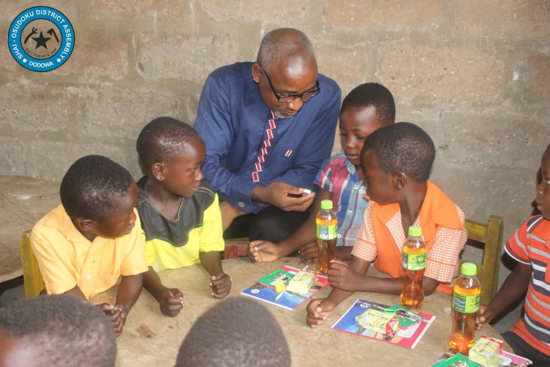 SHAI-OSUDOKU DISTRICT ASSEMBLY HOLDS MY FIRST DAY AT SCHOOL FOR THE YEAR 2023.