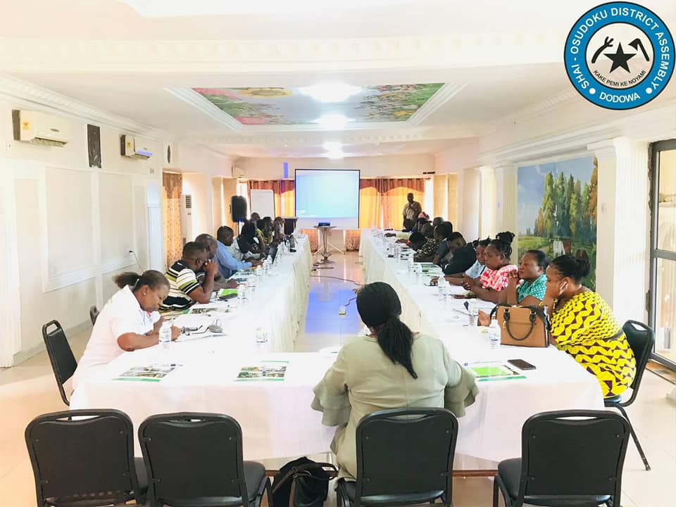 SHAI-OSUDOKU DISTRICT HEALTH DIRECTORATE HOLDS COMMUNITY ENGAGEMENT ON ORIENTATION OF RABIES. The Shai-Osudoku District Health Directorate held a District risk communication and community engagement meeting on orientation of rabies at the Forest Hotel in Dodowa. A representative of the District Health Directorate Mr. Tomety in his welcome address thanked all stakeholders for availing themselves, particularly for the program. He emphasized the importance of staying healthy and working together as stakeholder