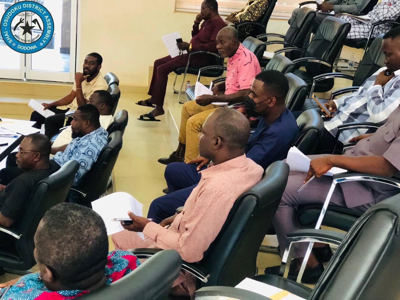 SHAI-OSUDOKU DISTRICT ASSEMBLY HOLDS THE 2ND ORDINARY MEETING OF THE 4TH SESSION OF THE 7TH ASSEMBLY.