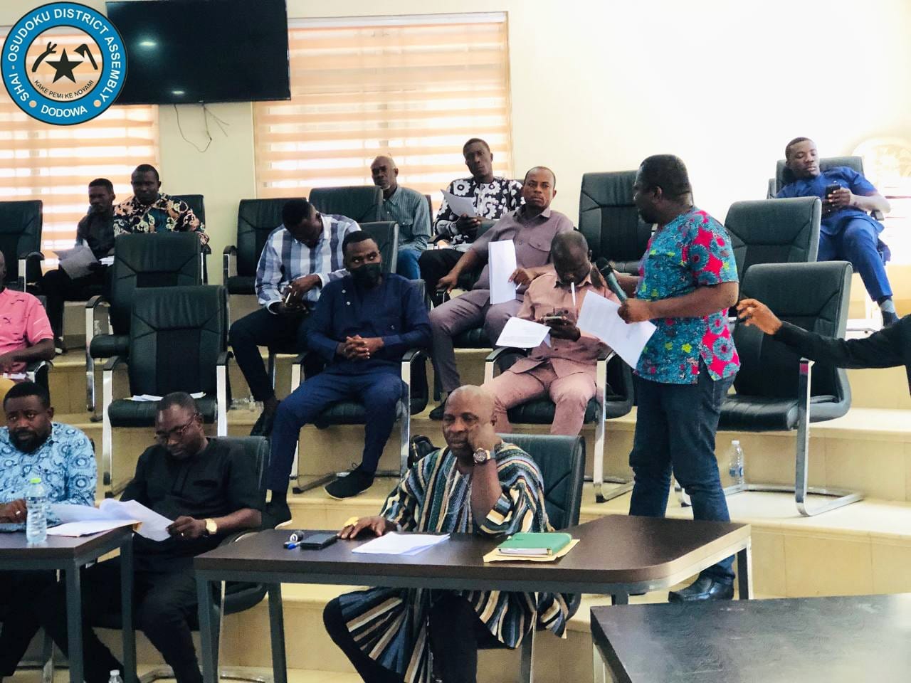 SHAI-OSUDOKU DISTRICT ASSEMBLY HOLDS THE 2ND ORDINARY MEETING OF THE 4TH SESSION OF THE 7TH ASSEMBLY.