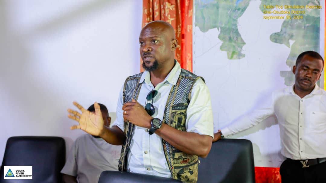 DCE HOST NADMO AND VRA FOR A TABLETOP SIMULATION EXERCISE ON FLOOD CONTINGENCY PLAN AND EMERGENCY PREPAREDNESS PLAN FOR THE SHAI-OSUDOKU DISTRICT.