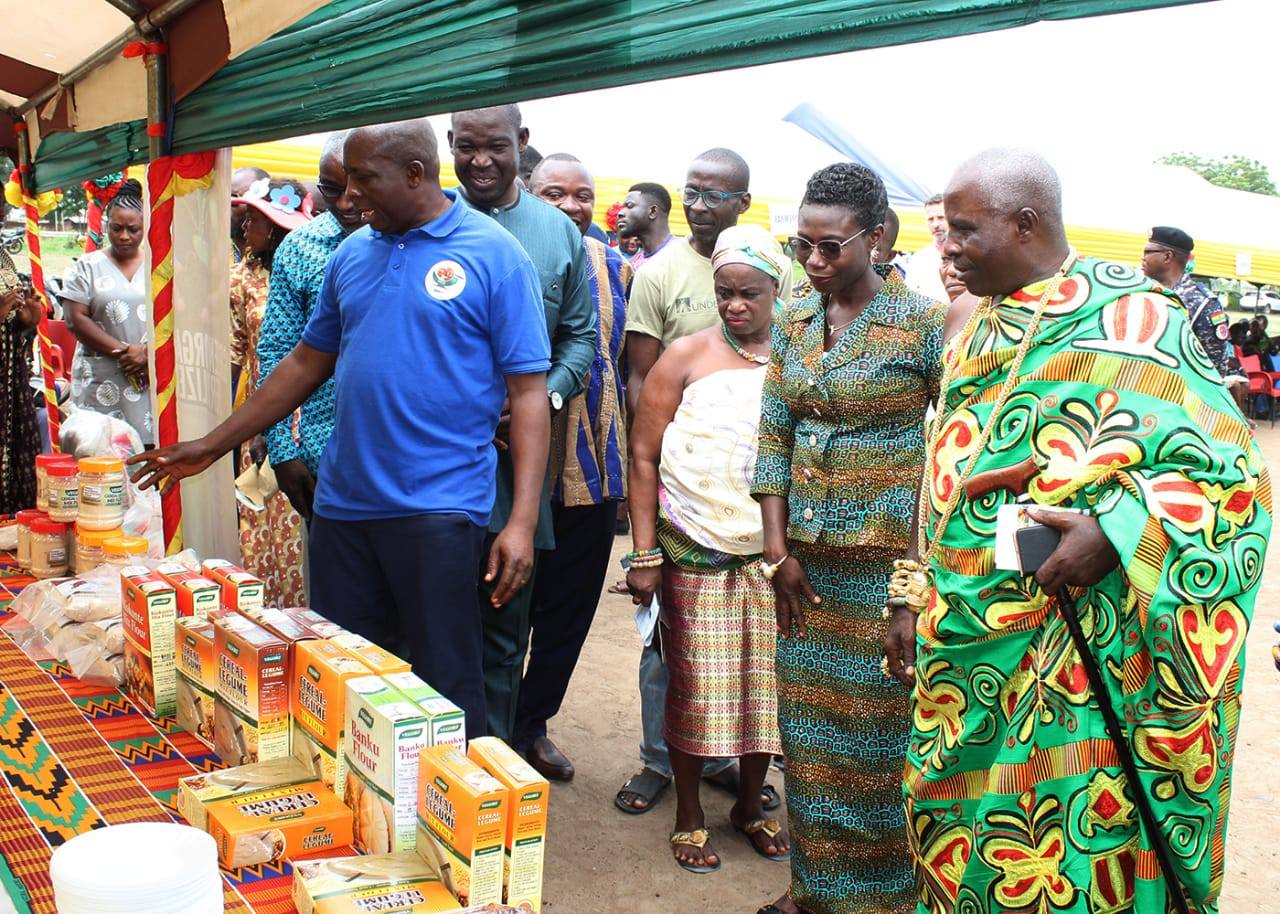 THE SHAI-OSUDOKU DISTRICT CELEBRATED IT's 2024 FARMER's DAY AT ASUTSUARE JUNCTION...