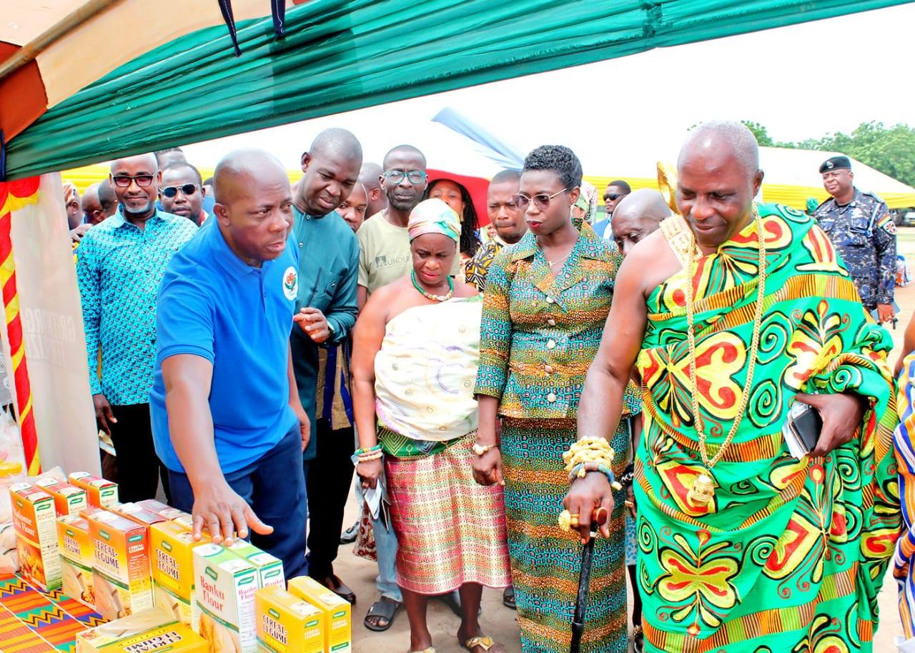 THE SHAI-OSUDOKU DISTRICT CELEBRATED IT's 2024 FARMER's DAY AT ASUTSUARE JUNCTION...