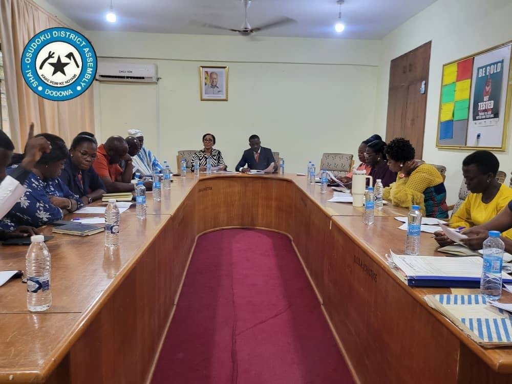 SHAI-OSUDOKU DCE HOLDS MAIDEN MANAGEMENT MEETING.