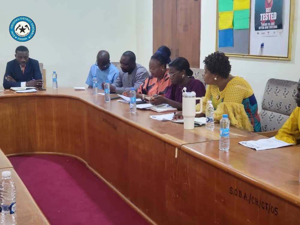 SHAI-OSUDOKU DCE HOLDS MAIDEN MANAGEMENT MEETING.