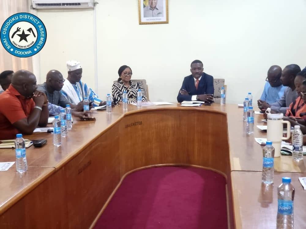 SHAI-OSUDOKU DCE HOLDS MAIDEN MANAGEMENT MEETING.