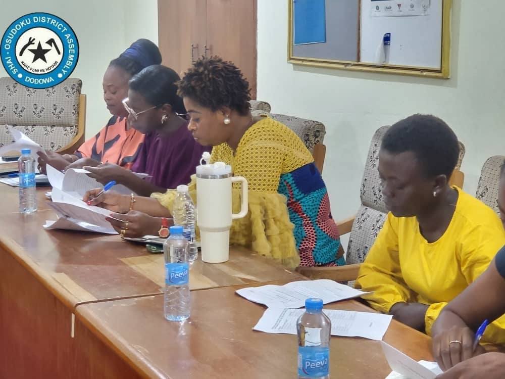 SHAI-OSUDOKU DCE HOLDS MAIDEN MANAGEMENT MEETING.