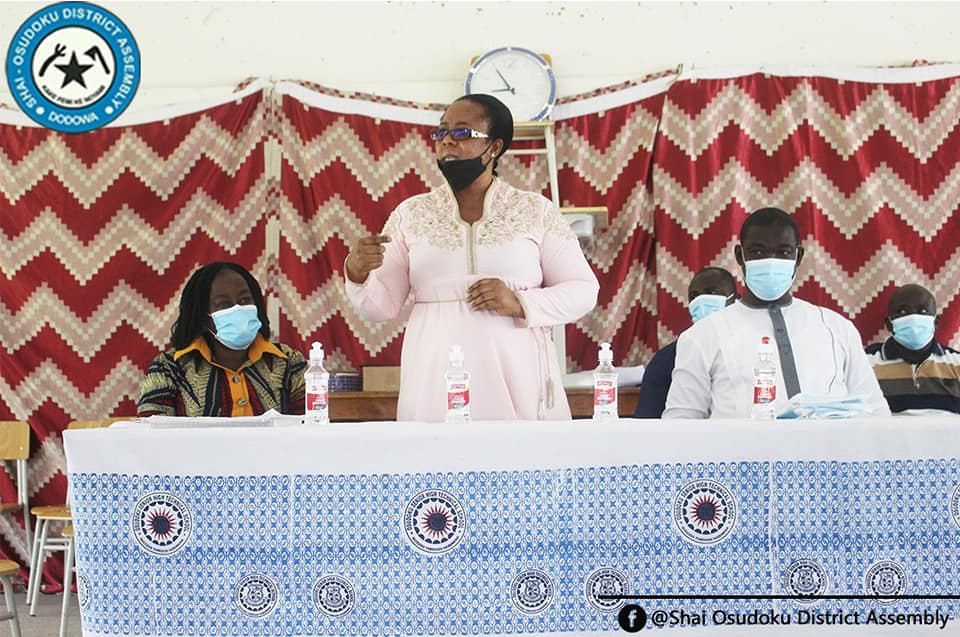 DCE and MP Tour BECE Exam Centres in the District