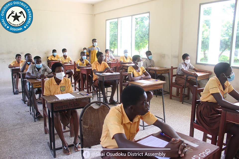 DCE and MP Tour BECE Exam Centres in the District