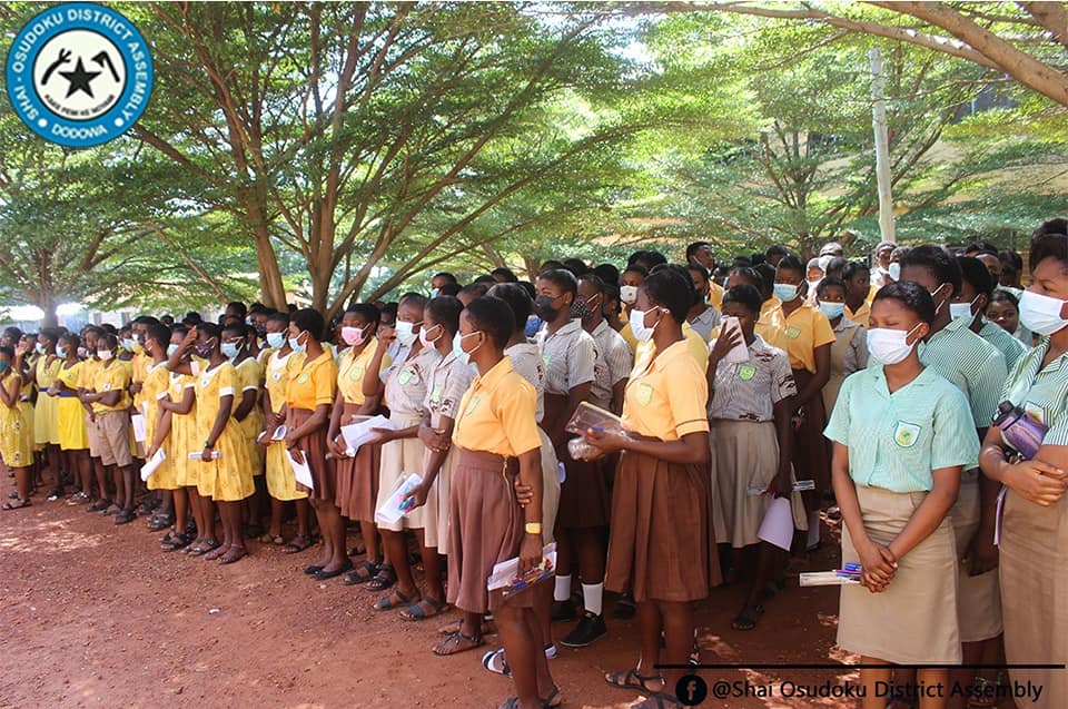 DCE and MP Tour BECE Exam Centres in the District