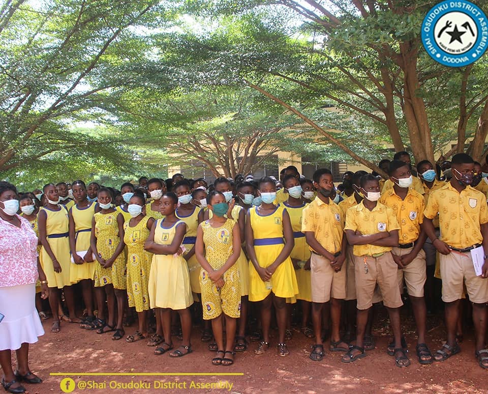 DCE and MP Tour BECE Exam Centres in the District