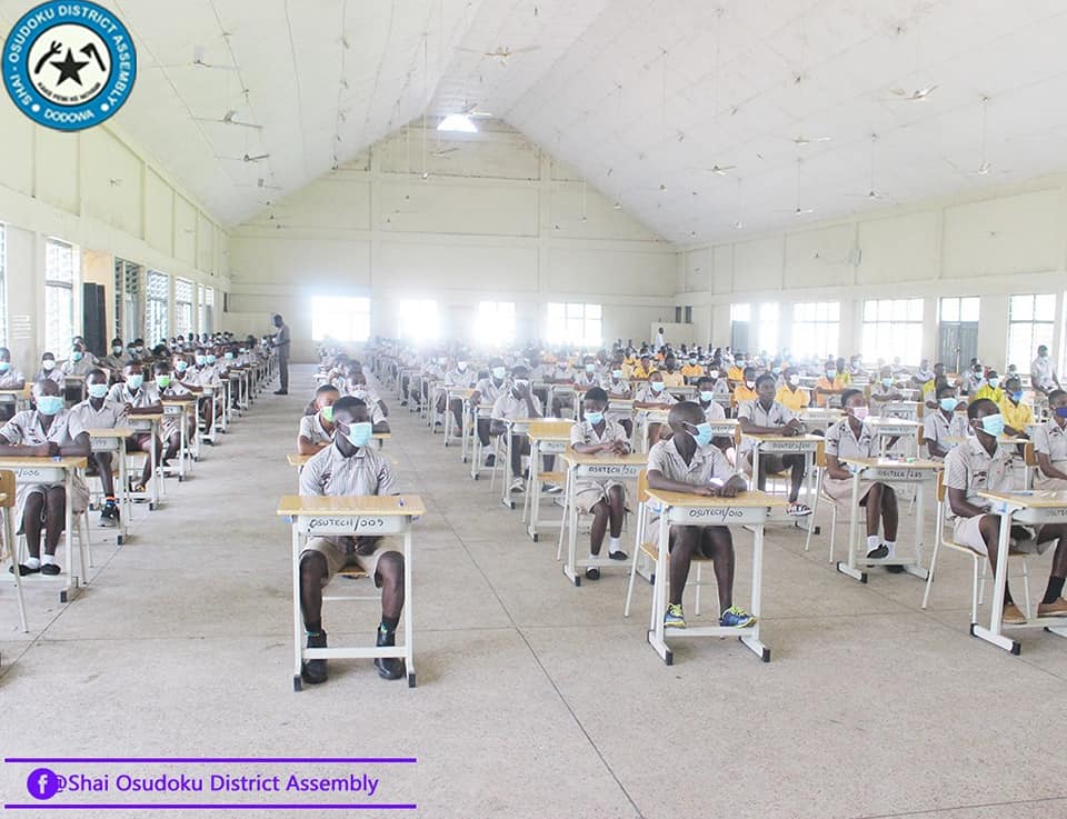 DCE and MP Tour BECE Exam Centres in the District