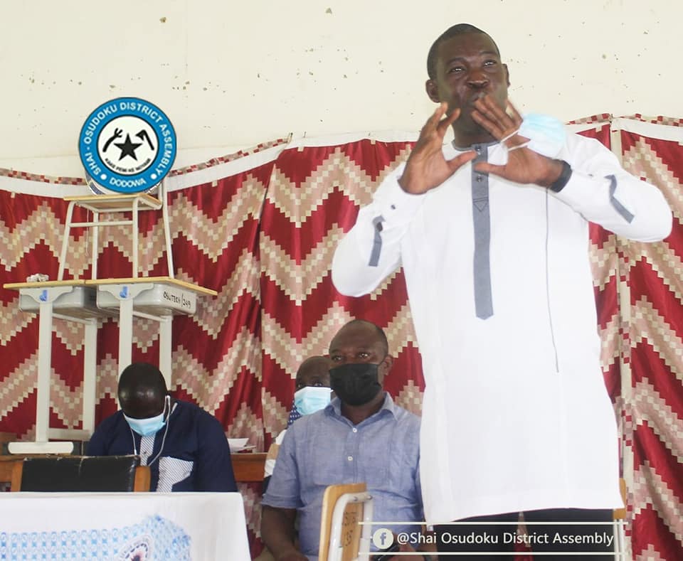 DCE and MP Tour BECE Exam Centres in the District