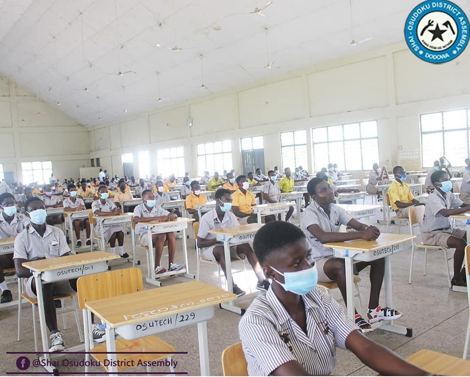 DCE and MP Tour BECE Exam Centres in the District