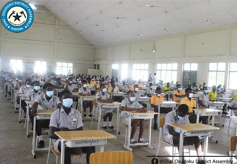 DCE and MP Tour BECE Exam Centres in the District