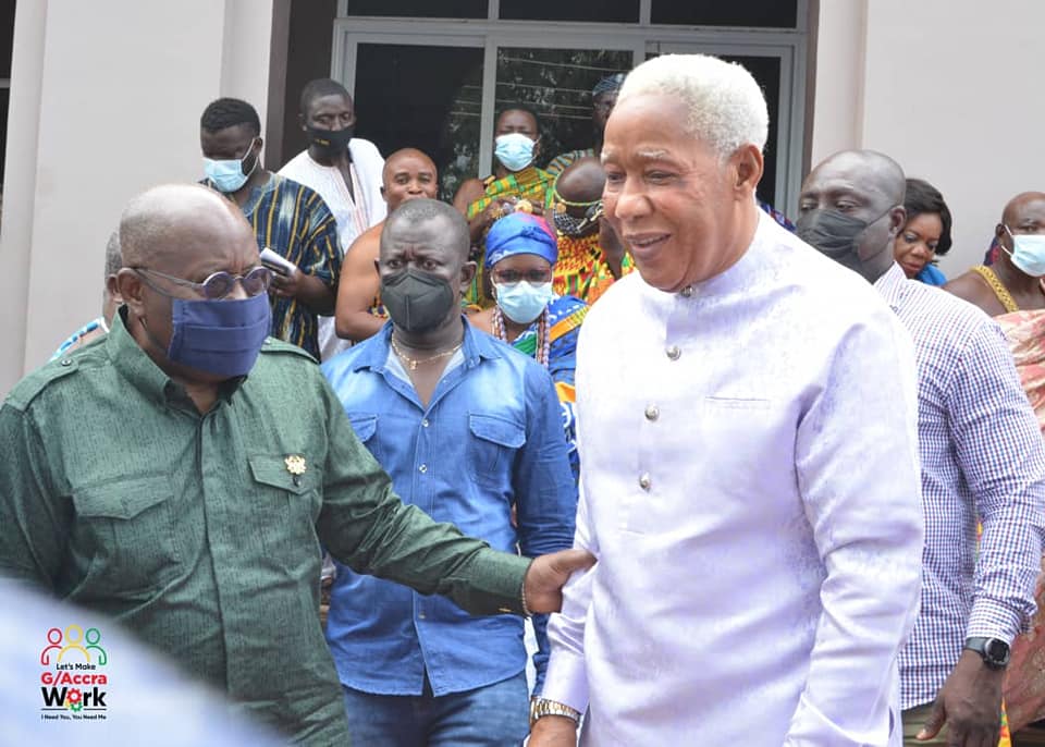 President Pays Courtesy call on Greater Accra Regional House of Chiefs, Make Accra Work Again, Greater Accra