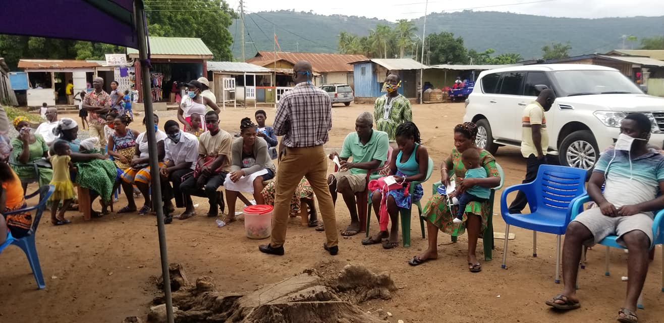 DCE Pays Familiarization Visit to Registration Centres, Dodowa, Shai-Osudoku District Assembly, EC, Election in Ghana, SODA, Voters Register 