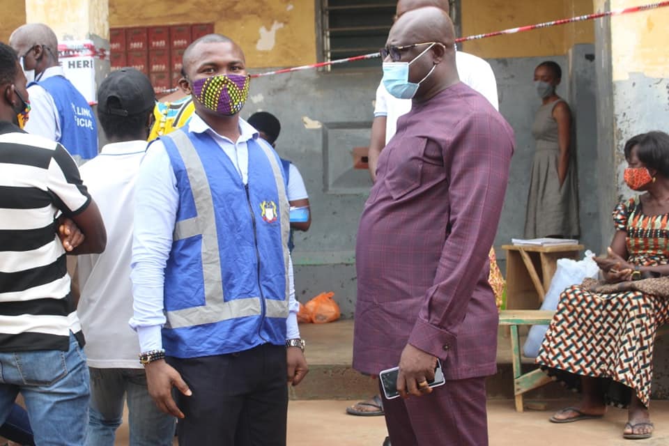 DCE Pays Familiarization Visit to Registration Centres, Dodowa, Shai-Osudoku District Assembly, EC, Election in Ghana, SODA, Voters Register 