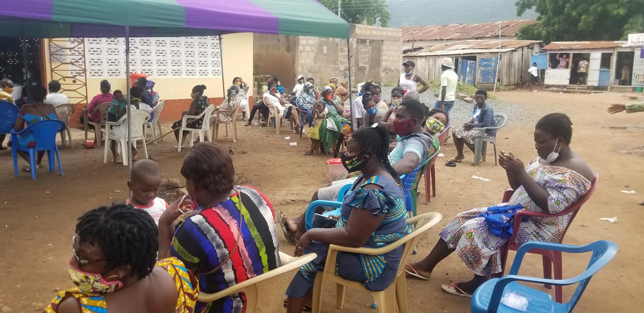 DCE Pays Familiarization Visit to Registration Centres, Dodowa, Shai-Osudoku District Assembly, EC, Election in Ghana, SODA, Voters Register 