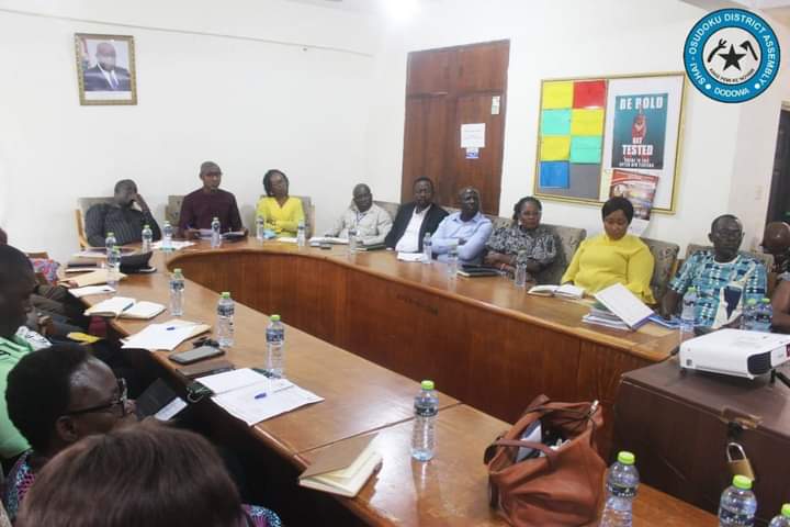 SHAI- OSUDOKU DISTRICT ASSEMBLY (SODA)HAS HELD ITS FIRST INTER-SERVICE AND SECTORIAL COLLABORATION AND CO-OPERATION SYSTEM MEETING.