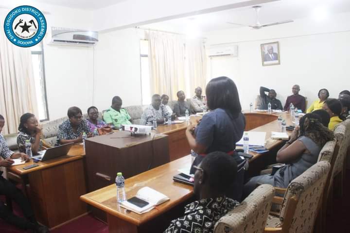 SHAI- OSUDOKU DISTRICT ASSEMBLY (SODA)HAS HELD ITS FIRST INTER-SERVICE AND SECTORIAL COLLABORATION AND CO-OPERATION SYSTEM MEETING.