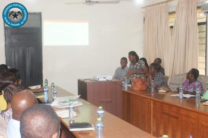 SHAI- OSUDOKU DISTRICT ASSEMBLY (SODA)HAS HELD ITS FIRST INTER-SERVICE AND SECTORIAL COLLABORATION AND CO-OPERATION SYSTEM MEETING.