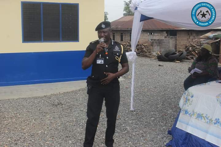SHAI-OSUDOKU DISTRICT ASSEMBLY HANDS OVER AGOMEDA POLICE STATION TO DIVISIONAL POLICE ADMINISTRATION.