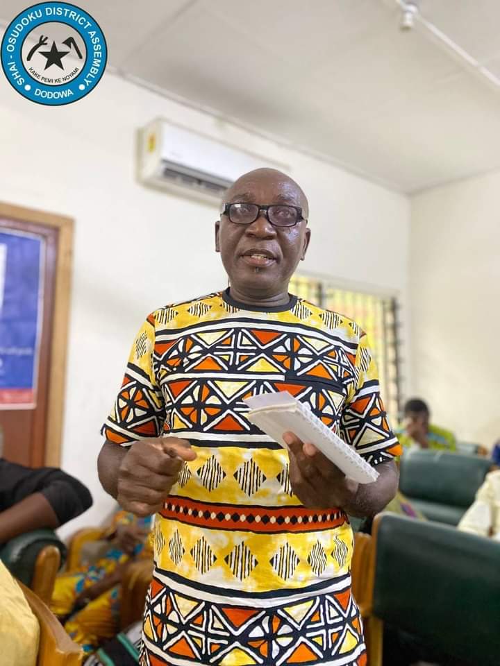 THE AGRIC DEARTMENT OF THE SHAI-OSUDOKU DISTRICT ASSEMBLY, HAS HELD ITS ANNUAL RELC MEETING.