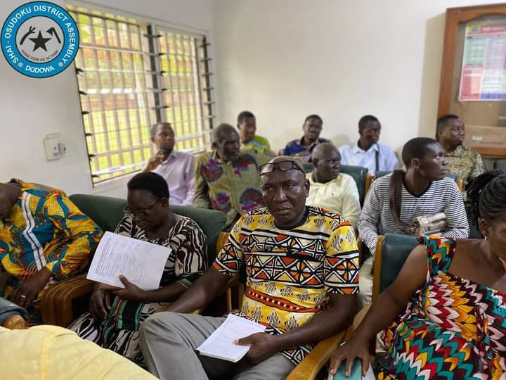 THE AGRIC DEARTMENT OF THE SHAI-OSUDOKU DISTRICT ASSEMBLY, HAS HELD ITS ANNUAL RELC MEETING.