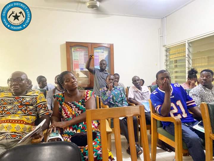 THE AGRIC DEARTMENT OF THE SHAI-OSUDOKU DISTRICT ASSEMBLY, HAS HELD ITS ANNUAL RELC MEETING.