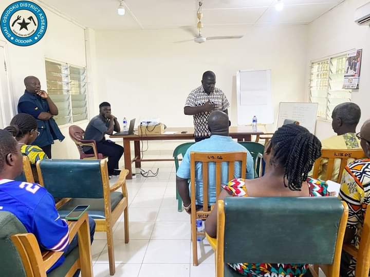 THE AGRIC DEARTMENT OF THE SHAI-OSUDOKU DISTRICT ASSEMBLY, HAS HELD ITS ANNUAL RELC MEETING.