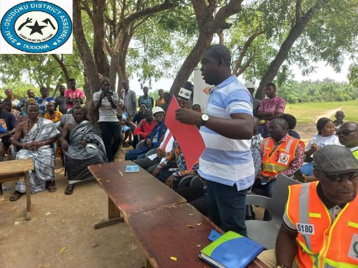 CITI FM&TV BUILDS SHELTER FOR AKOSOMBO DAM SPILLAGE VICTIMS AT TOKPO IN SHAI -OSUDOKU DISTRICT