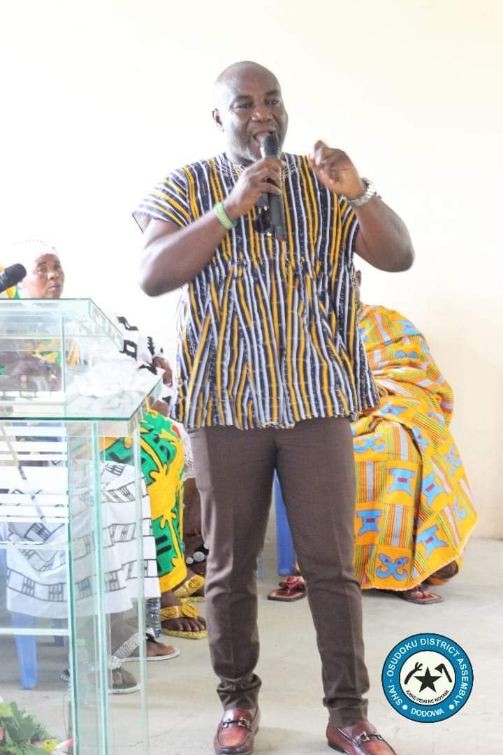 COMMUNITY ENGAGEMENT HELD AT TACHIKOPE IN THE SHAI-OSUDOKU DISTRICT..