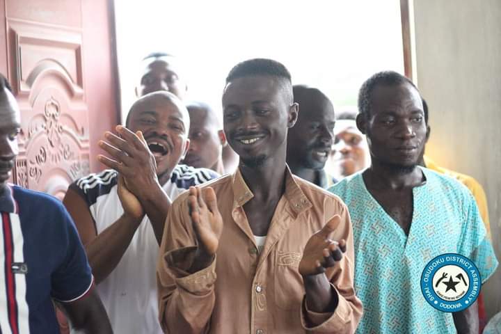COMMUNITY ENGAGEMENT HELD AT TACHIKOPE IN THE SHAI-OSUDOKU DISTRICT..