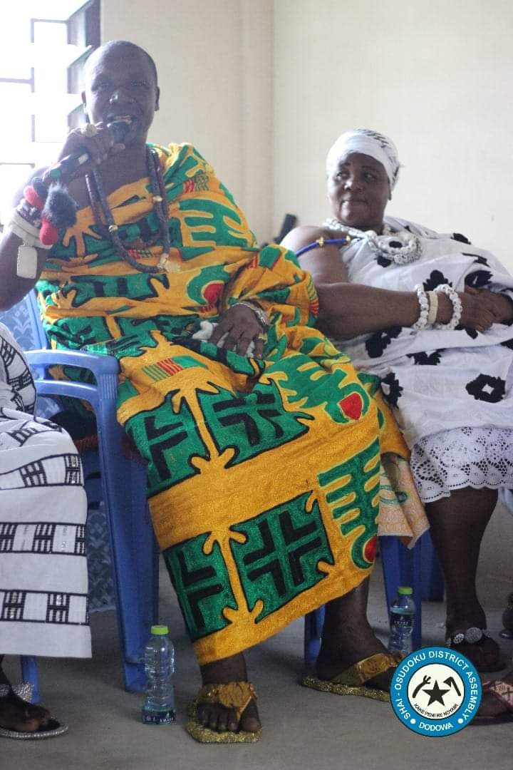 COMMUNITY ENGAGEMENT HELD AT TACHIKOPE IN THE SHAI-OSUDOKU DISTRICT..