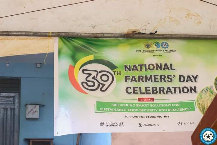 SHAI-OSUDOKU DISTRICT MARKS FARMERS'DAY CELEBRATION WITH A DEPARTURE FROM TRADITION.