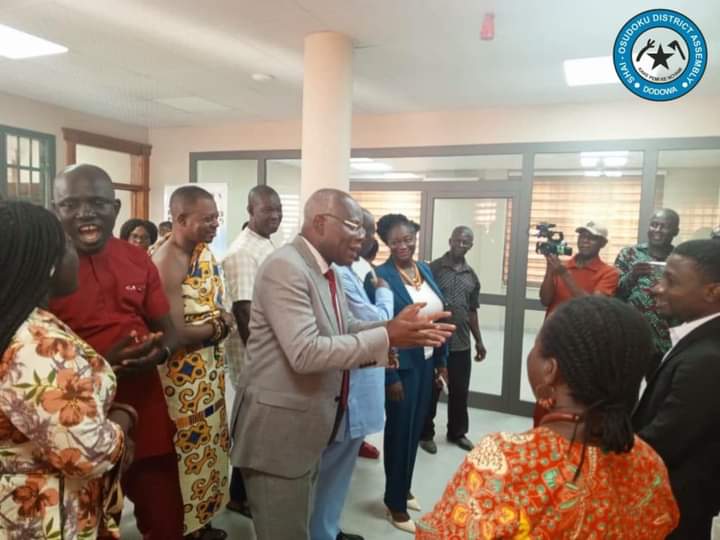BUSINESS RESOURCE CENTER COMMISSIONED AT SHAI-OSUDOKU DISTRICT.