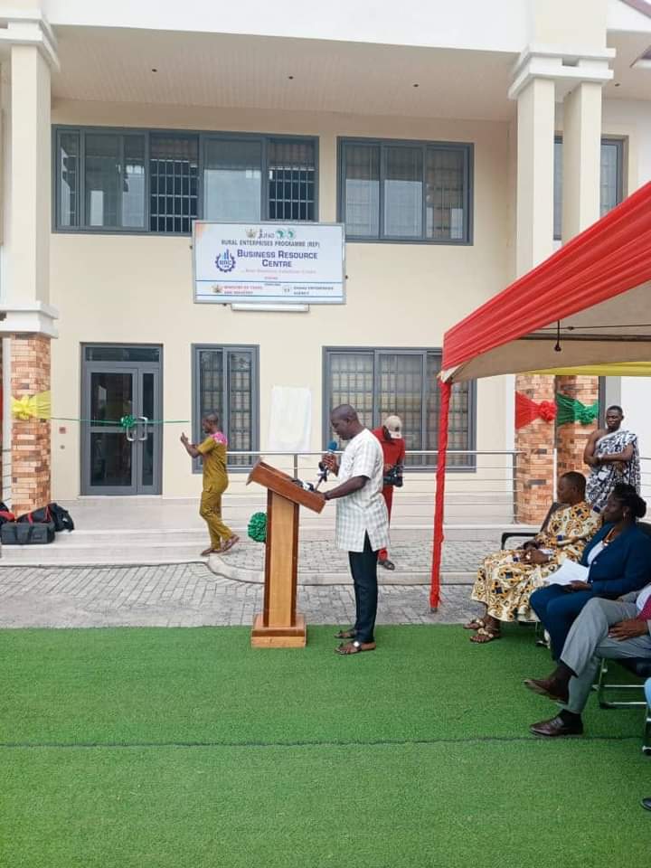 BUSINESS RESOURCE CENTER COMMISSIONED AT SHAI-OSUDOKU DISTRICT.
