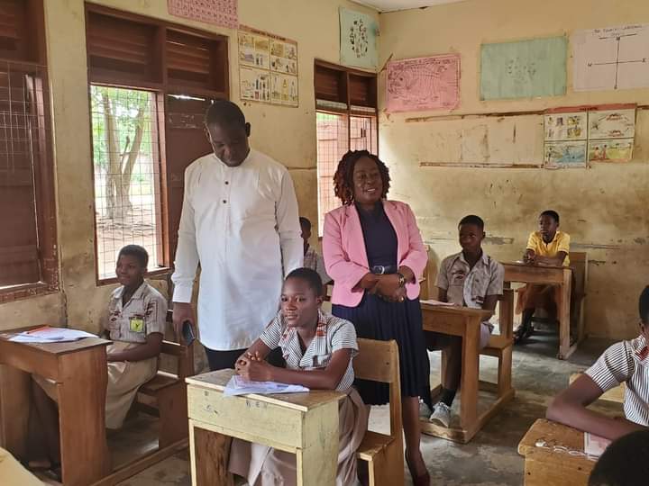 THE DCE OF SHAI-OSUDOKU DISTRICT HAS SPONSORED A MOCK FOR JSS 3 STUDENTS..