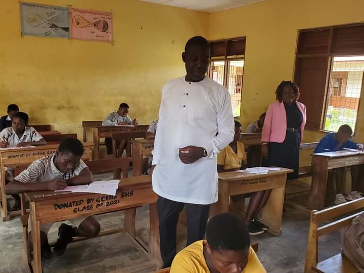 THE DCE OF SHAI-OSUDOKU DISTRICT HAS SPONSORED A MOCK FOR JSS 3 STUDENTS..