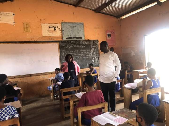 THE DCE OF SHAI-OSUDOKU DISTRICT HAS SPONSORED A MOCK FOR JSS 3 STUDENTS..