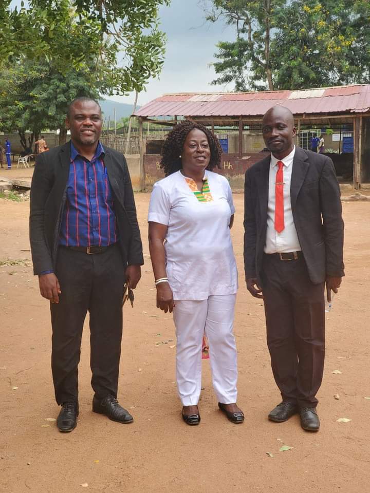 DISTRICT DIRECTOR OF EDUCATION TOURS BECE CENTRE’s  IN THE SHAI-OSUDOKU DISTRICT